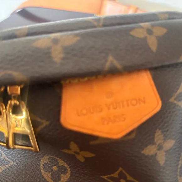Louis Vuitton Brown and Tan Monogram Crossbody - Picture 9 of 10